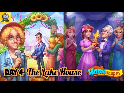 Homescapes Story: Day 4 - The Lake House - New House