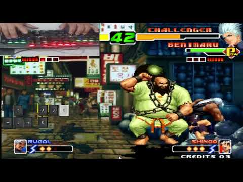 KOF 2000 COMBO CHANG 100% 05 (no teclado) #shorts