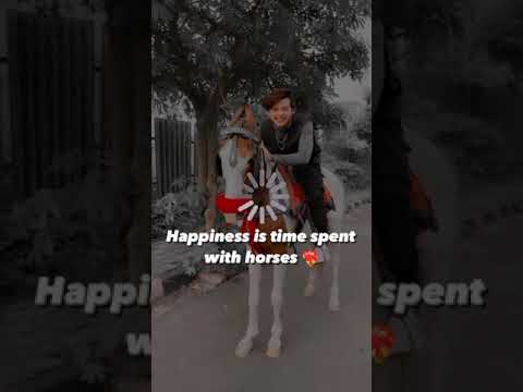 Riyaz Aly 〰️ happiness is time spent with 🏇 horse