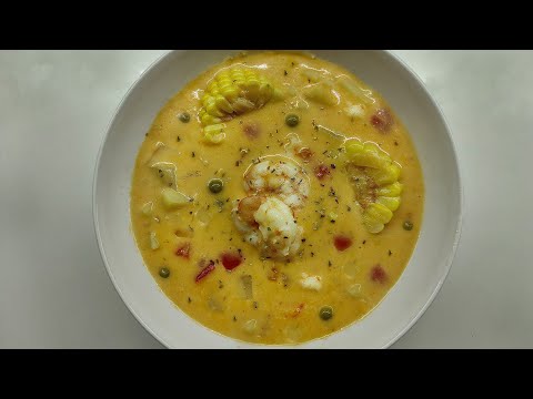 Chupe de Camarones - Peruvian Shrimp Chowder / Soup sniper EP. 19