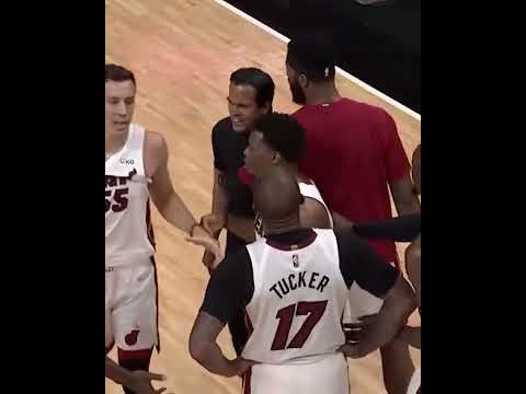 FULL ALTERCATION between Jimmy Butler & Haslem! - Coach Spo GOES INSANE at the end!👀 
