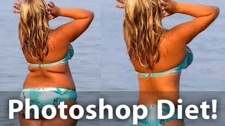 Lose Weight In Photoshop | Glazefolio Design Blog