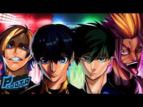 Kaiser, Rin Itoshi, Isagi e Shidou ⚽ (Blue Lock) | Choque de Reis |