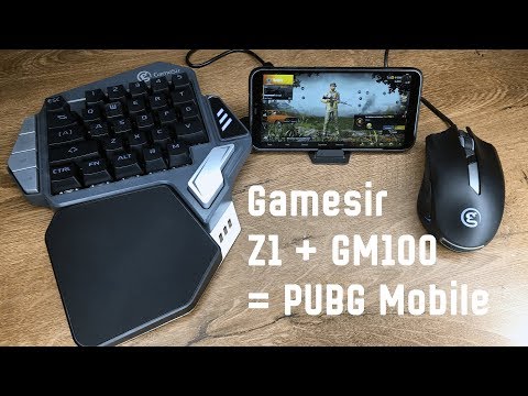 Мышь и клавиатура для PUBG mobile - GameSir Z1 и GM100 | Распаковка и первое впечатление