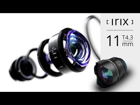 Irix Cine 11mm T4.3 lens - key features