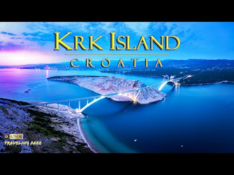 Krk Island, Croatia ~ Travel Vlog with Relaxing Music [4K]