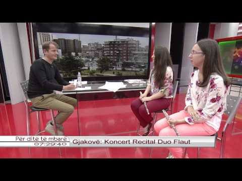 Gjakove: Koncert recital Duo Flaut 28.05.2015