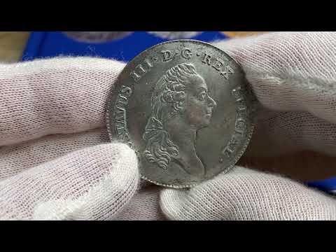 Gustav III, Riksdaler 1782 - Ett skarp och välpräglat exemplar med fin lyster