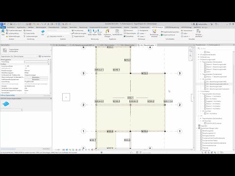SOFiSTiK Tutorial Teil 19 - Positionspläne mit Revit und SOFiSTiK