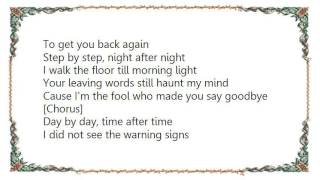 George Strait - You&#39;re Right I&#39;m Wrong Lyrics