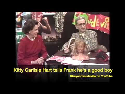 Kitty Carlisle Hart tells Frank he's a good boy What's My Line To Tell the Truth Night at the Opera