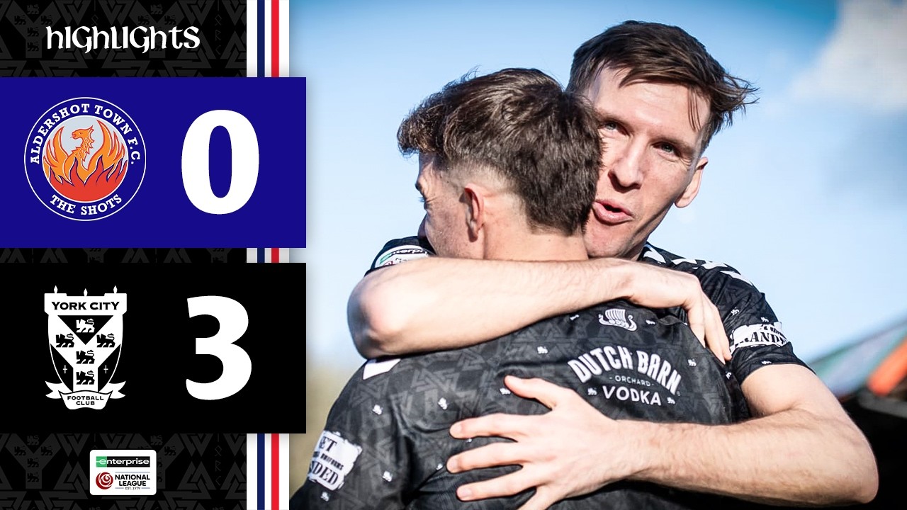 Aldershot Town vs York City Highlights