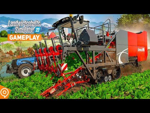 LS22: Pastinaken-Ernte in Polen! | Gameplay Preview der Farming Simulator 22 Premium Edition