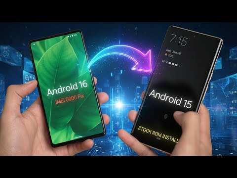 How to Downgrade Google Pixel 6a from Android 16 to Android 15 | Flash Official Stock ROM Free Tool