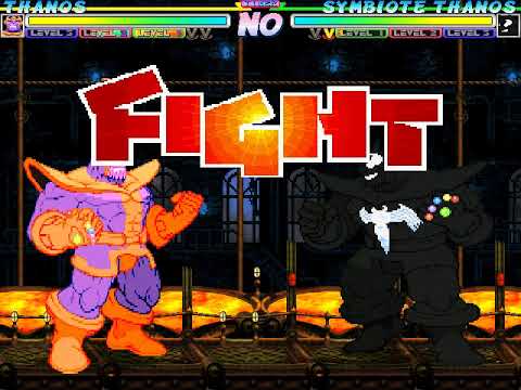 Thanos vs. Symbiote Thanos | MUGEN Doppelgänger Match [13]