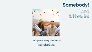 [แปลเพลง THAISUB] Loco(로꼬) &amp; Hwa Sa(화사) - Somebody!