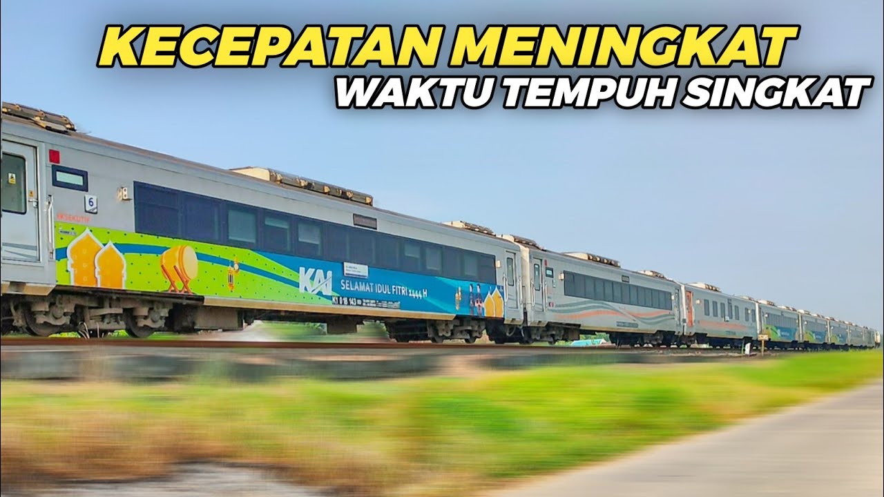 GAPEKA BARU BANYAK KERETA BERKECEPATAN TINGGI!! INILAH 6 KERETA YANG KECEPATANNYA MENINGKAT 120KM/H