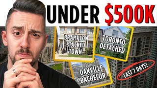 4 Homes Under $500K in GTA You Won't Believe!