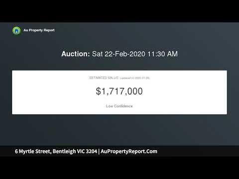 6 Myrtle Street, Bentleigh VIC 3204 | AuPropertyReport.Com