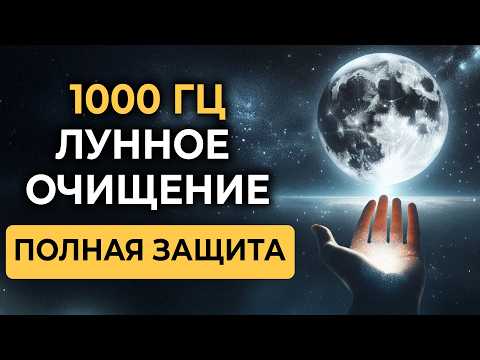 1000 Hz Lunar Cleansing 🌙 Music for Cleansing, Protection, and Full Moon Energy | Amazing Effect