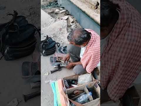 Hard Work Mochi Poor People India