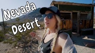 Our day EXPLORING Rhyolite Ghost Town in Nevada