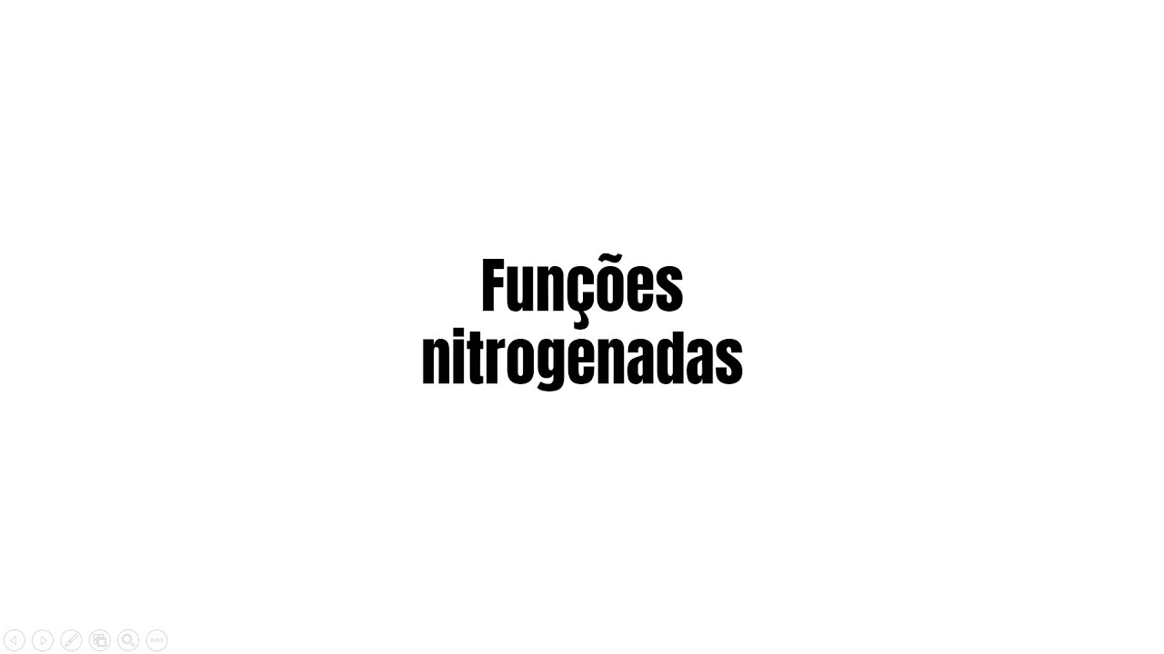 2° ano - Funções Nitrogenadas
