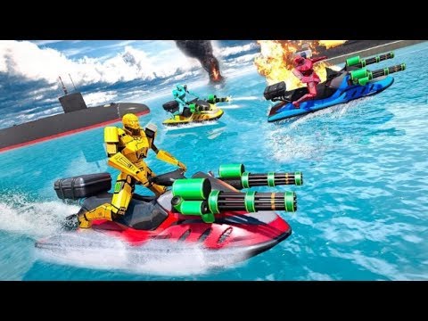 Jet Ski Robot Submarine Robot Transformation Android Gameplay
