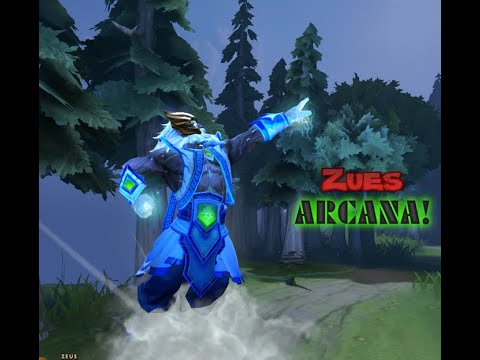 Dota2 Full Arcana Demo - Zues Demo #Dota2