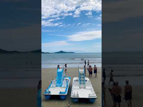 Paradise Beach in Brazil 🇧🇷 | Mariscal Beach Waves & Crystal Water #shorts