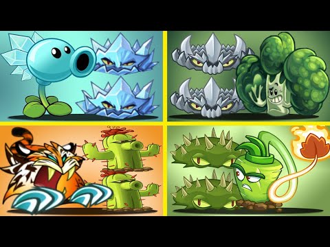 PvZ 2 4 Best Team Plants Vs Team Zombies Team  Plant Vs Team Plant-That Team Plant Will Win?