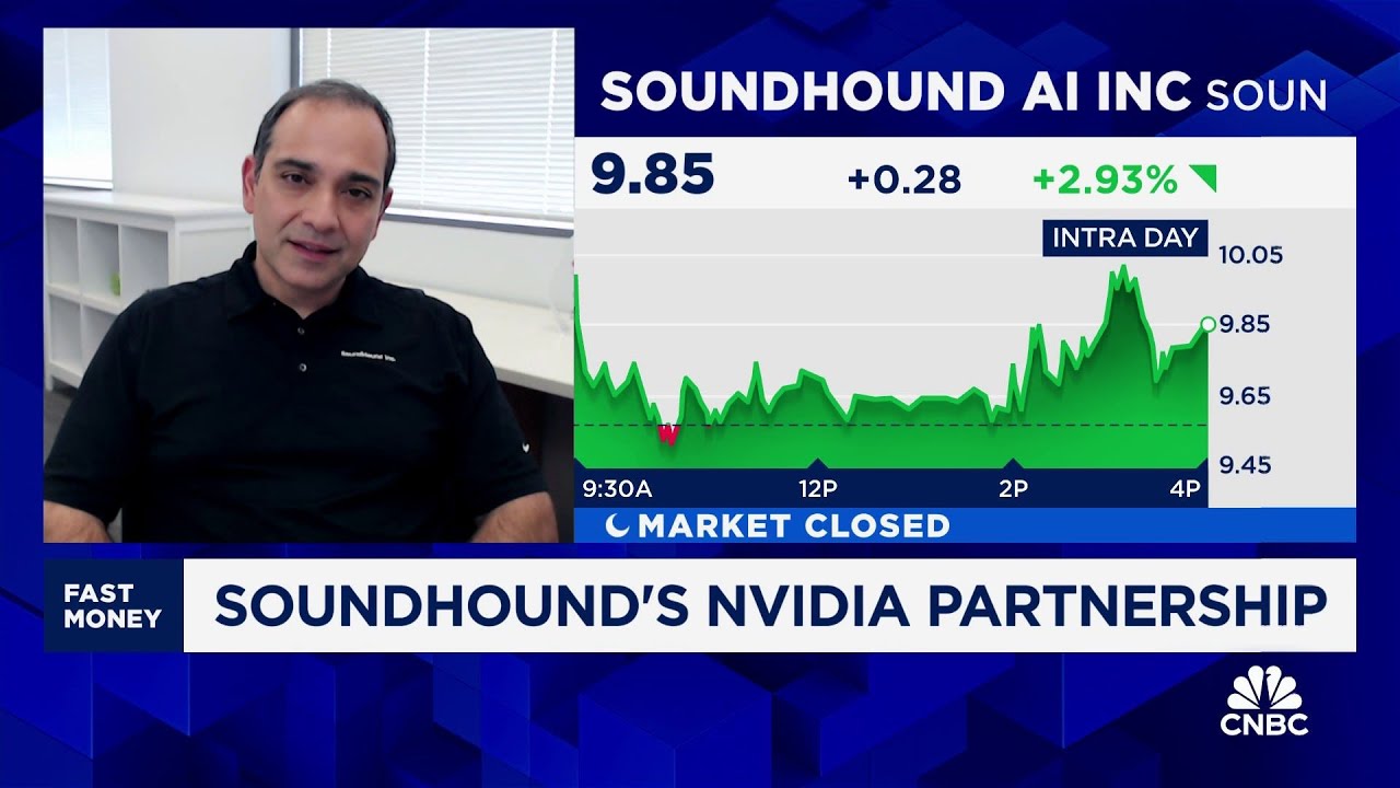 Soundhound CEO Keyvan Mohajer talks partnership with Nvidia