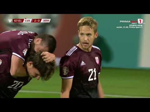 Latvia 2-0 Armenia