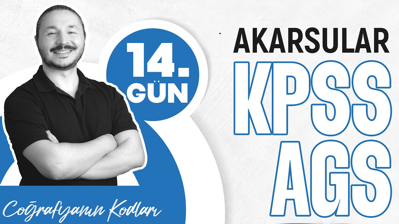 Kodlamalarla Türkiye'nin Akarsuları konu anlatımı | KPSS - AGS COĞRAFYA 2026