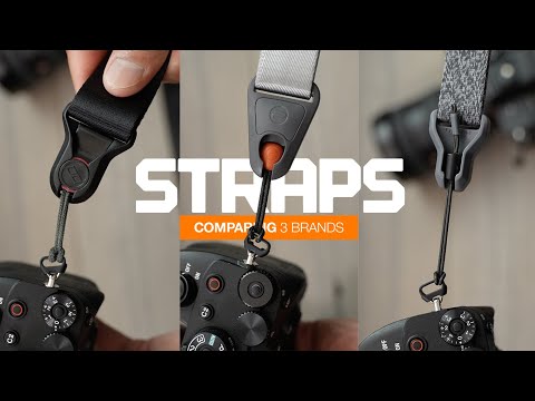 Quick Release Camera Straps from Peak Design, Ulanzi & Pgytech + Giveaway