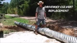 Driveway Culvert Replacement