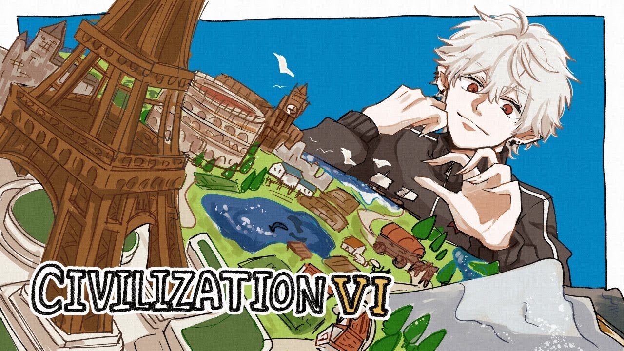 【 CIV7 】 俺がムン王だ【 にじさんじの方々と 】#にじさんじ指導者クラブ