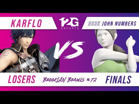 BrookLAN Brawls 72 - Karflo (Chrom) v. Ho3K | John Numbers (Wii Fit) - Losers Final