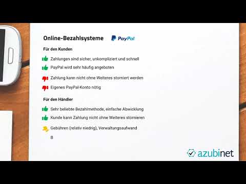 Zahlungsarten im E-Commerce: Vor- und Nachteile (Abschlussprüfung Kaufmann im E-Commerce)