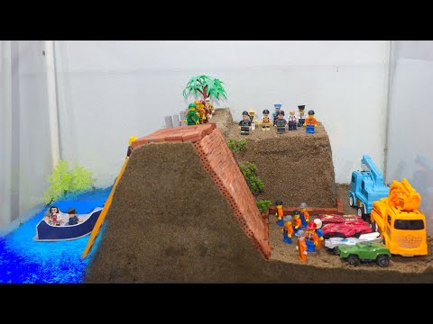 Dam Breach Experiment rescue team looking for missing Titan ship - Implosion Disaster Ship Titan