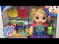 Unboxing and Details of Baby Alive Happy Hungry Baby Doll