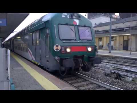 E464 059+5 2 piani Trenord - Monza 09/11/2016