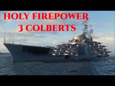 TRIPLE COLBERT - World of Warships meme divisions 5