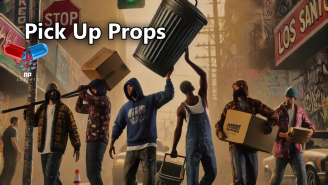 [ESX/QB][PAID] 🖐️ Pickup Script | Throw, Pick Up or Drop Any Prop In FiveM! #Realism thumbnail 4