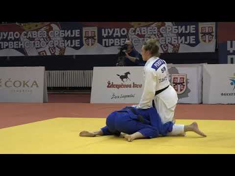 Marica Perišić CZB Nadežda Petrović CZB 1:0 -57kg #ŠampionatSrbijeSeniori2023 FINALE