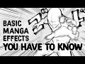 3 Manga Comic Effects EVERYONE Needs To Know Tutorial DrawlikeaSir