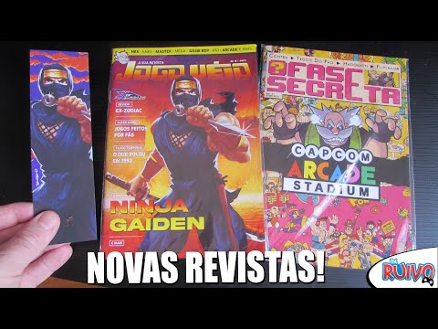 Revista Jogo Vio - Ninja Gaiden, Hacks do Super Mario e Nova Fase Secreta