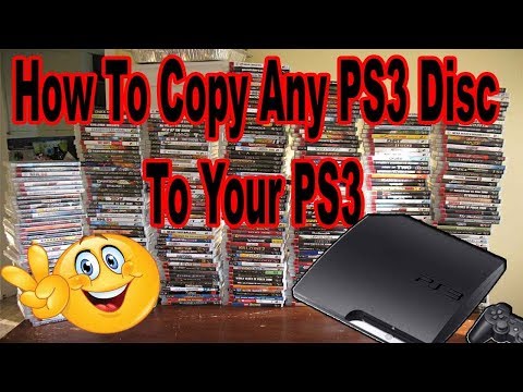 How To Copy Any PS3 Game Disc To PS3 With Multiman Video