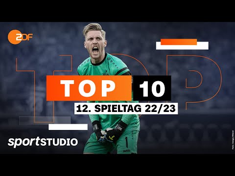 Top 10 des 12. Spieltags 2022/23 | Bundesliga | sportstudio