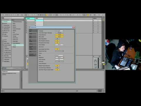 Ableton Live 9 Beginner Tutorial 01 - Intro, Options & Optimization